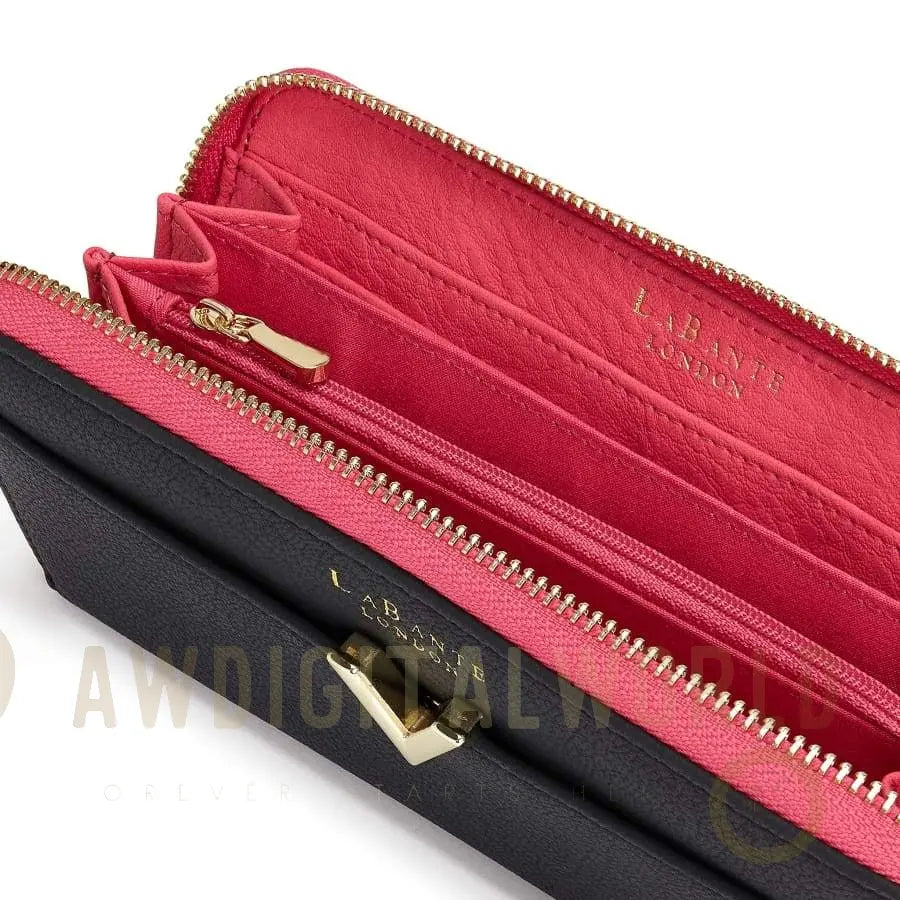 Kindness Black Vegan Two-Tone Wallet-4