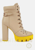Larch Cushion Collared Biker Boots-3