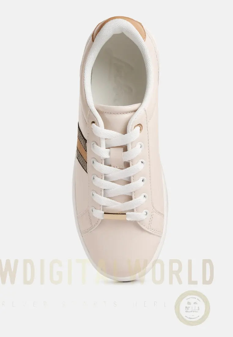 Loyalty Embroidery Detail Sneakers London Rag