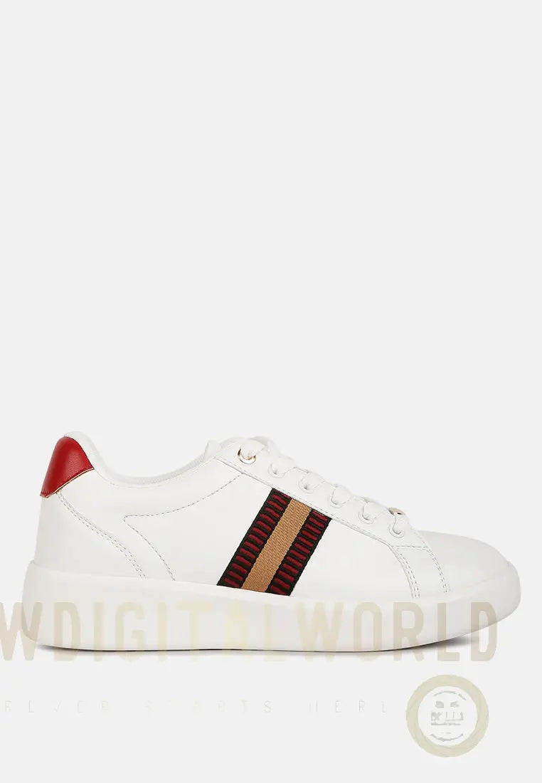 Loyalty Embroidery Detail Sneakers London Rag