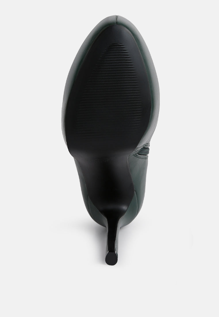 Marsha High Platform Stiletto Ankle Boots London Rag