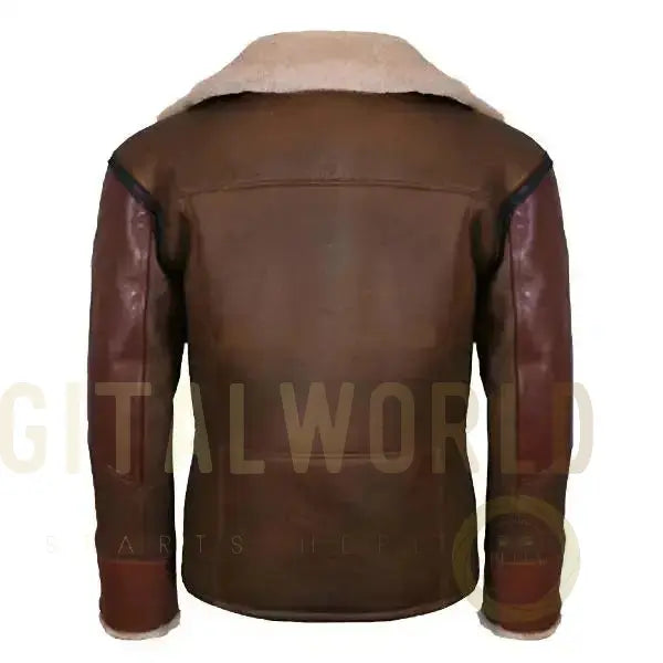 Men’s Aviator RAF B3 Leather Bomber Jacket – Classic Flight Style Riders Republic UK