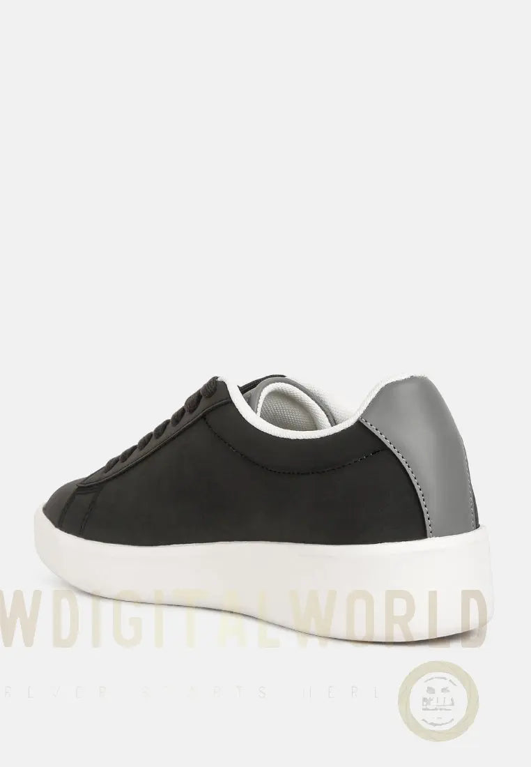 Minky Lace Up Casual Sneakers London Rag