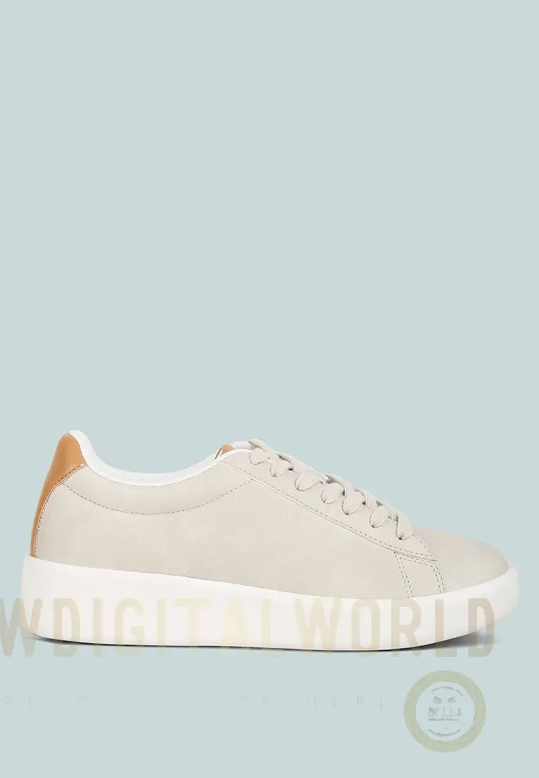 Minky Lace Up Casual Sneakers London Rag