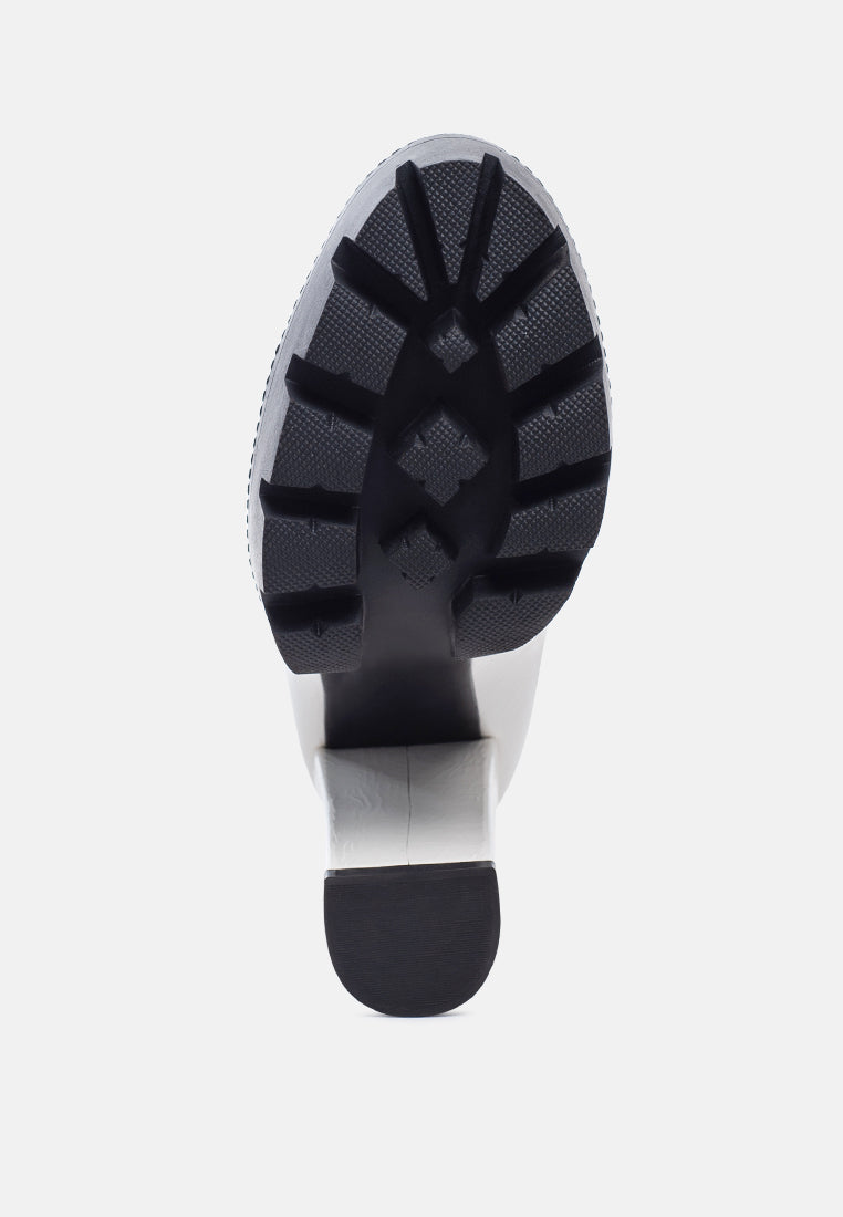 Ouzaki High Block Heeled Boots-1