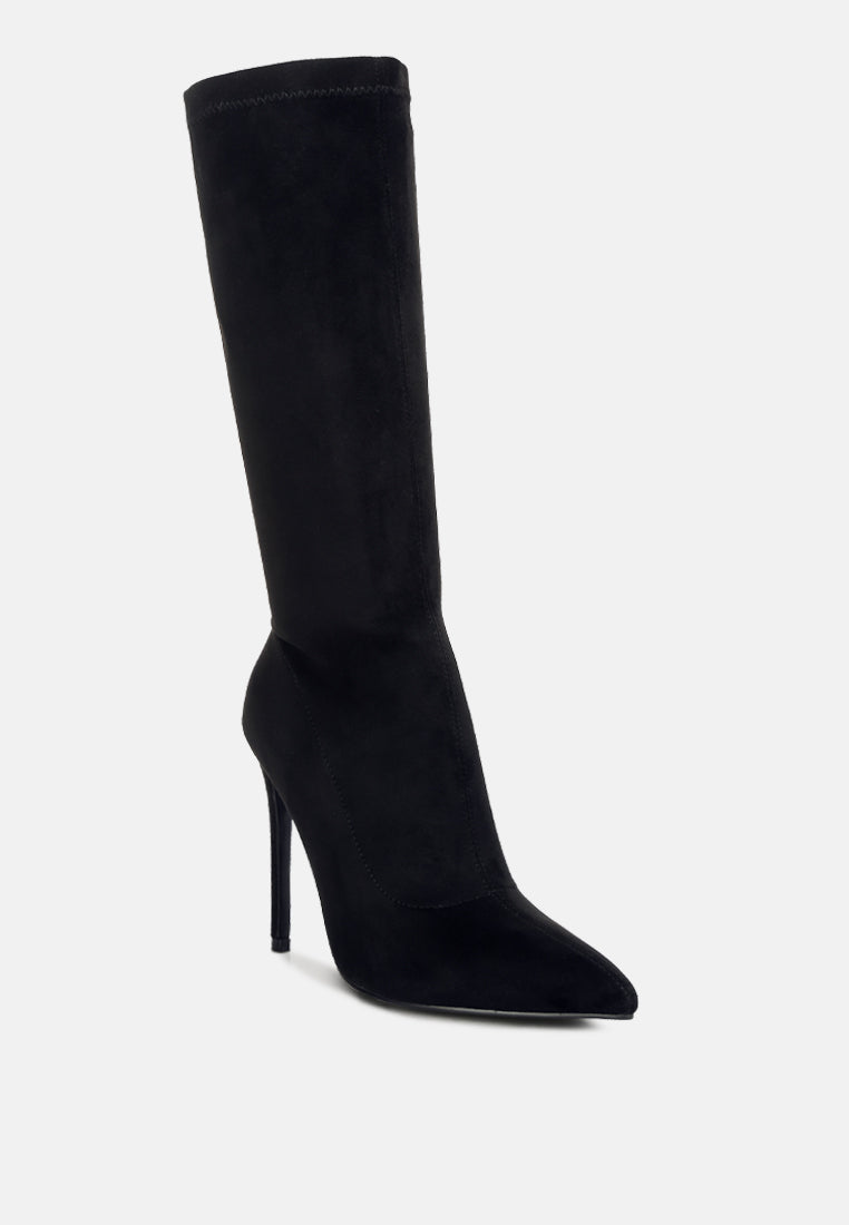 Playdate High Heeled Calf Boots-3