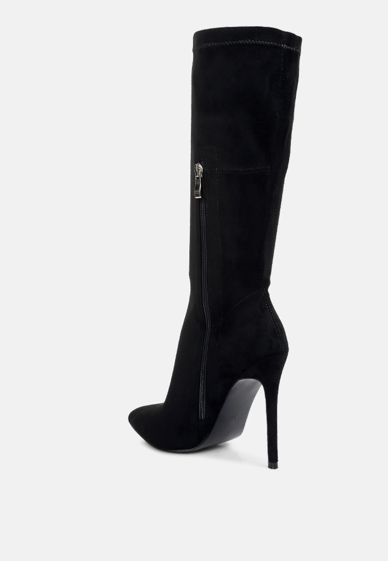 Playdate High Heeled Calf Boots-4