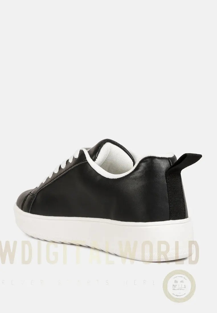 Rouxy Faux Leather Sneakers London Rag