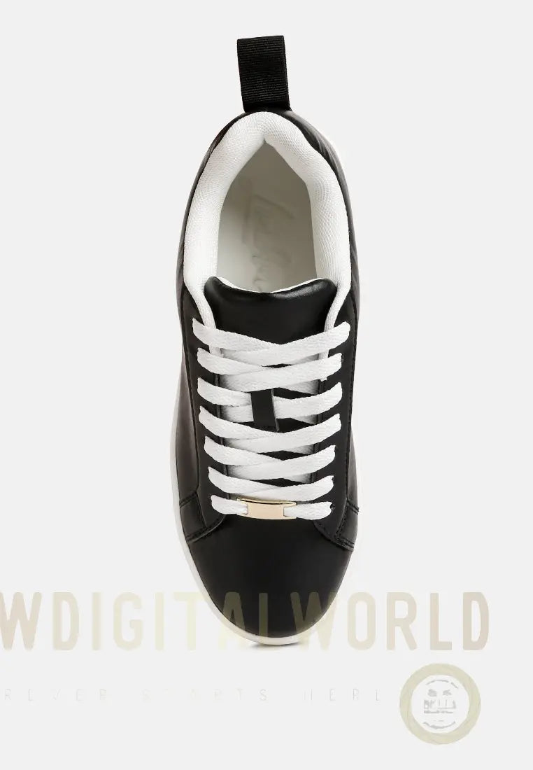 Rouxy Faux Leather Sneakers London Rag