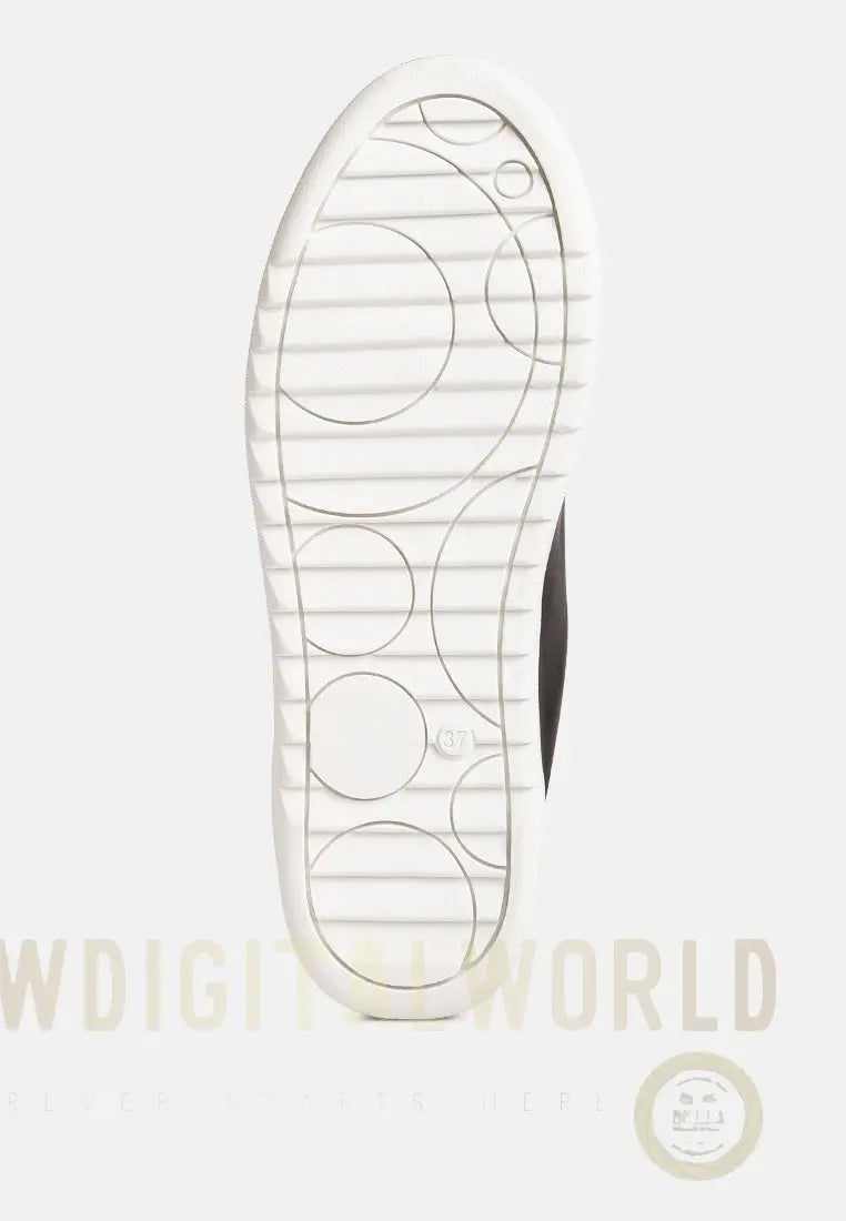 Rouxy Faux Leather Sneakers London Rag