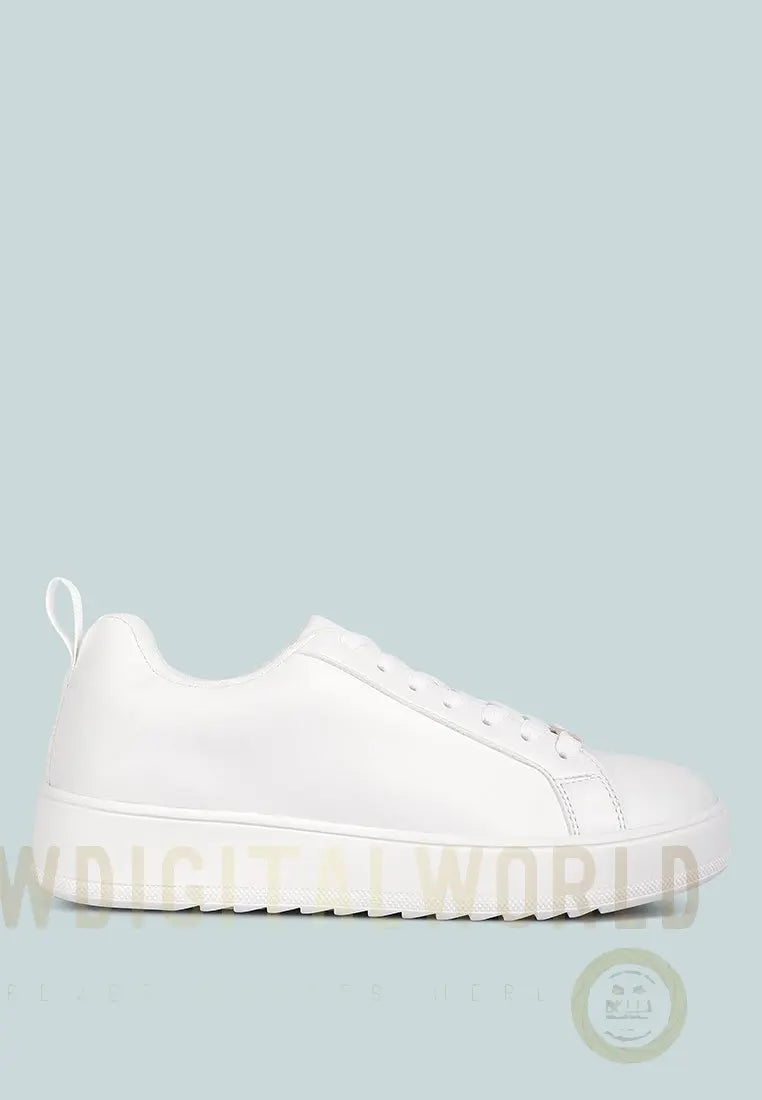 Rouxy Faux Leather Sneakers London Rag