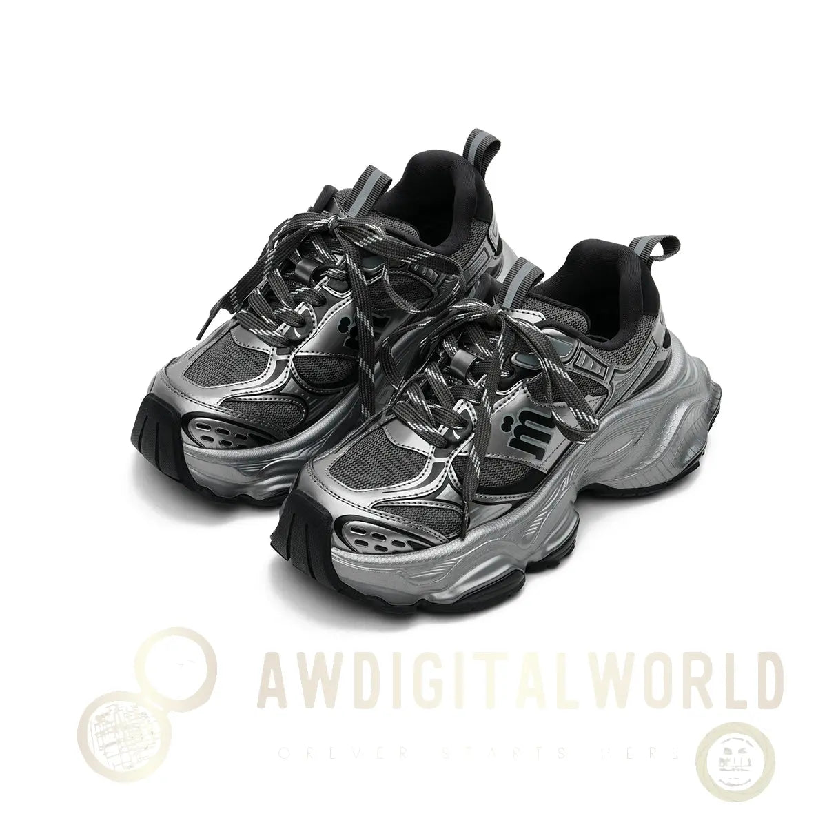 Rugged Platform Sneakers Masoomake