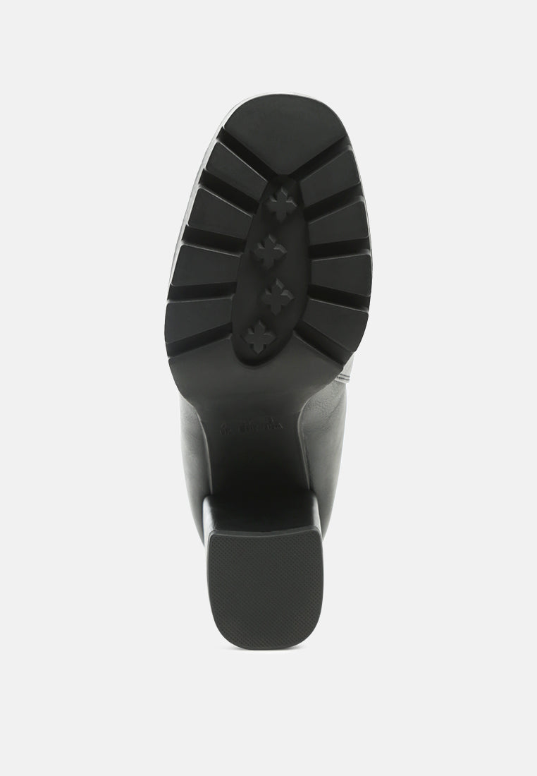 Sonia Block Heeled Chelsea Boots-1