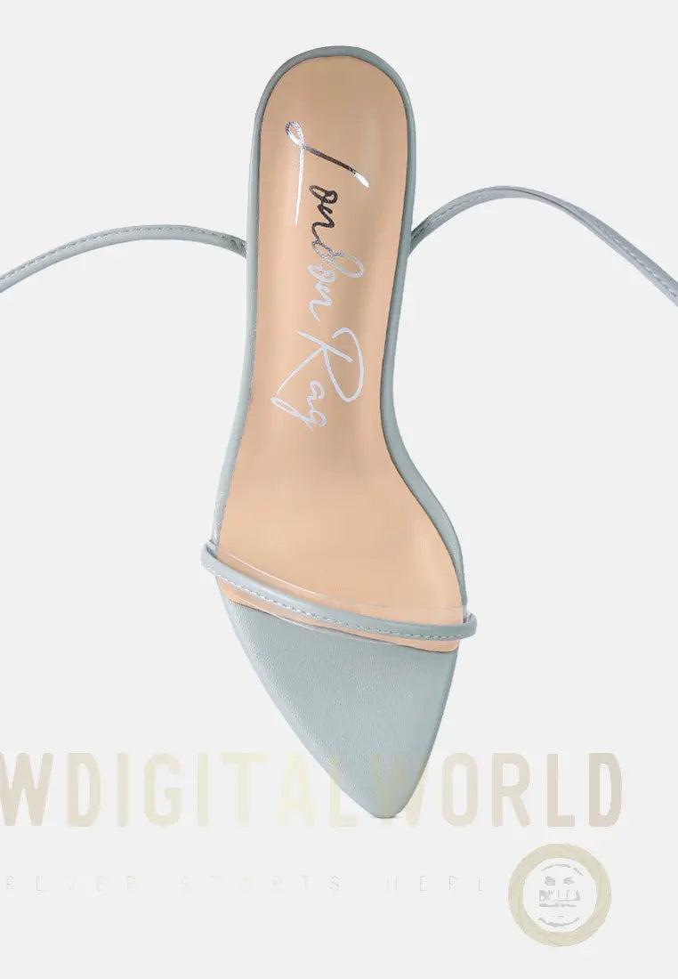 Sphynx High Heel Lace Up Heels London Rag