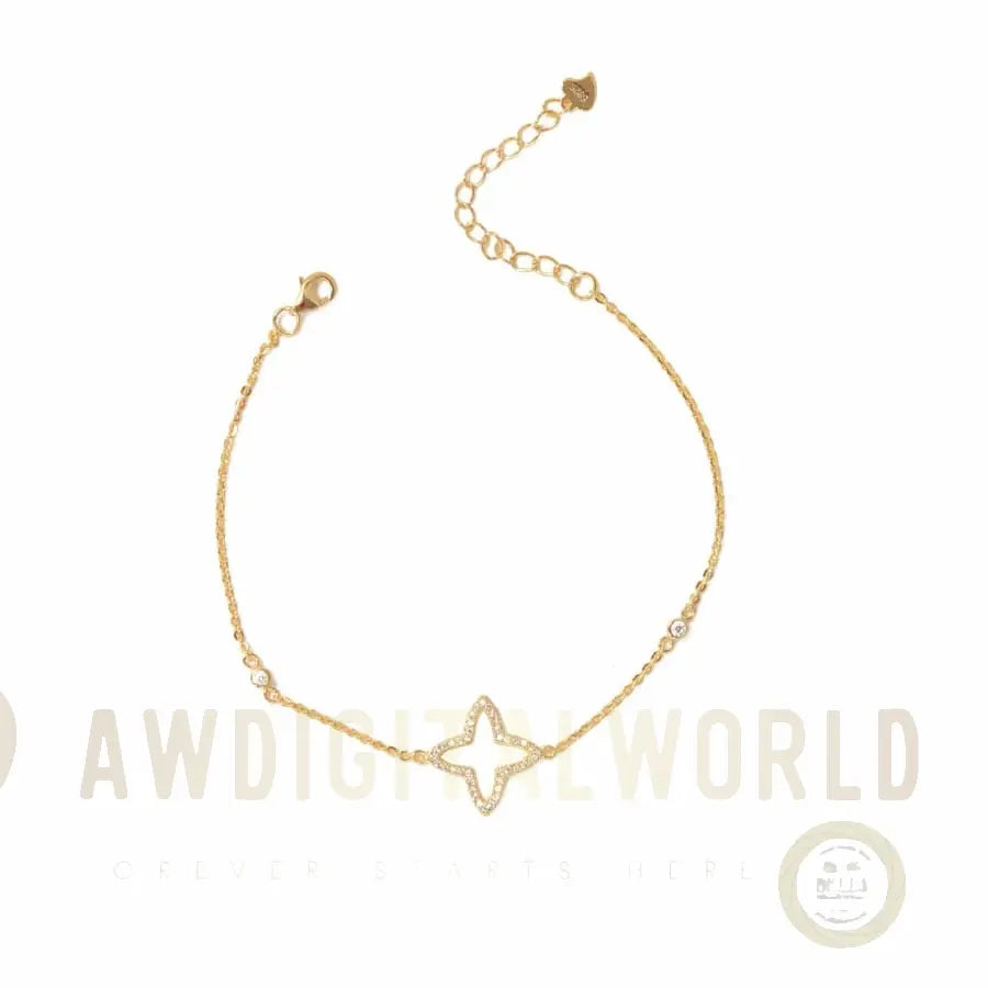 Sterling silver star bracelet LaBante London