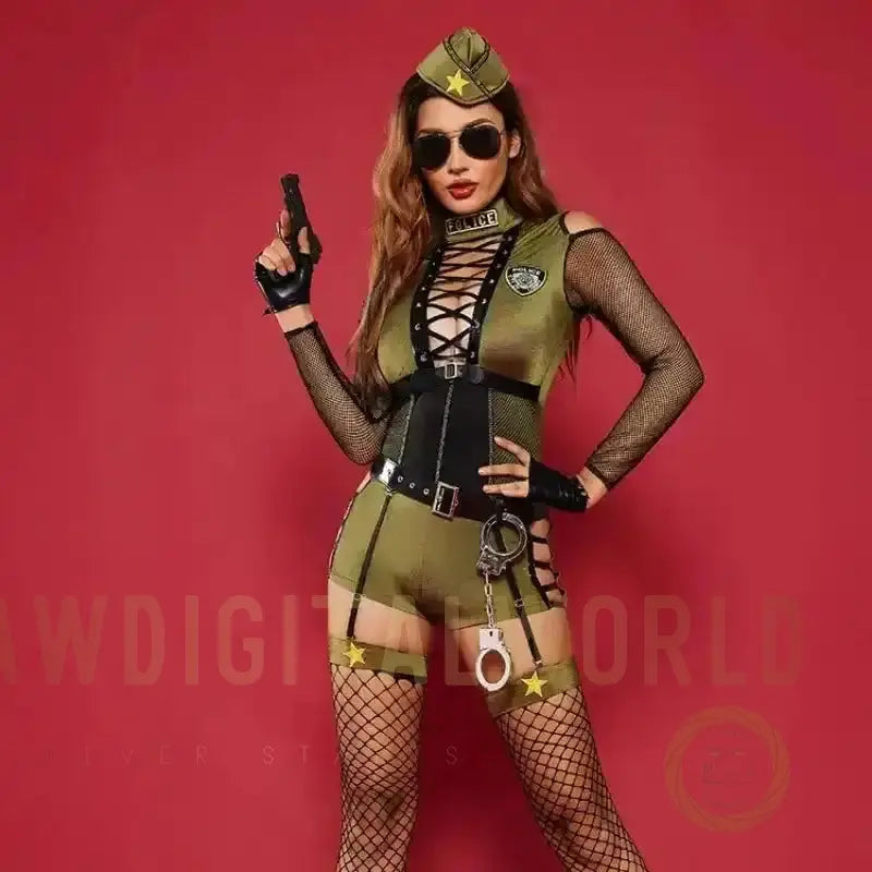 Temptation Army Cosplay Lingerie Fashionfitz