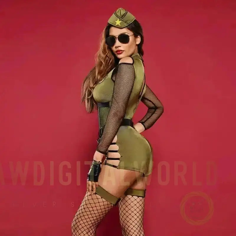 Temptation Army Cosplay Lingerie Fashionfitz