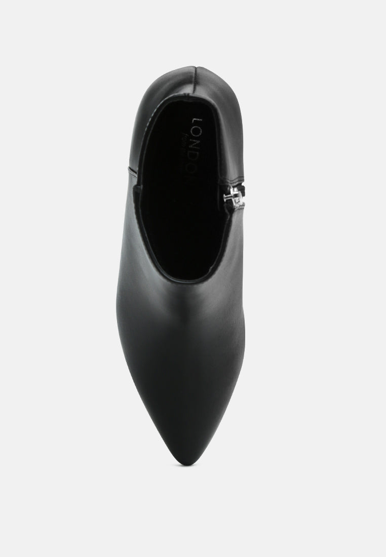 Thalia Pointed Toe Ankle Boots-4