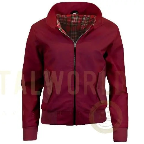 Ladies Classic Vintage Harrington Jacket - Made in UK Urban Road
