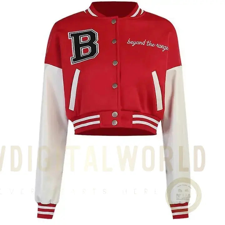 Women’s Cropped Varsity Jacket Riders Republic UK